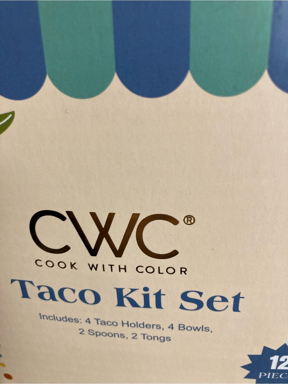 CWC Taco Kit Set - Teal & Multicolor - Picture 4 of 5